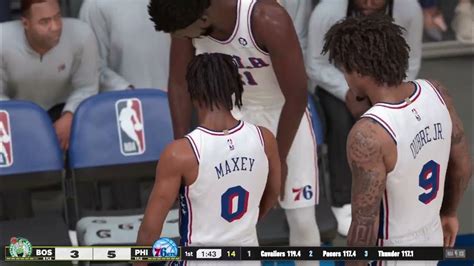 Celtics vs. 76ers .